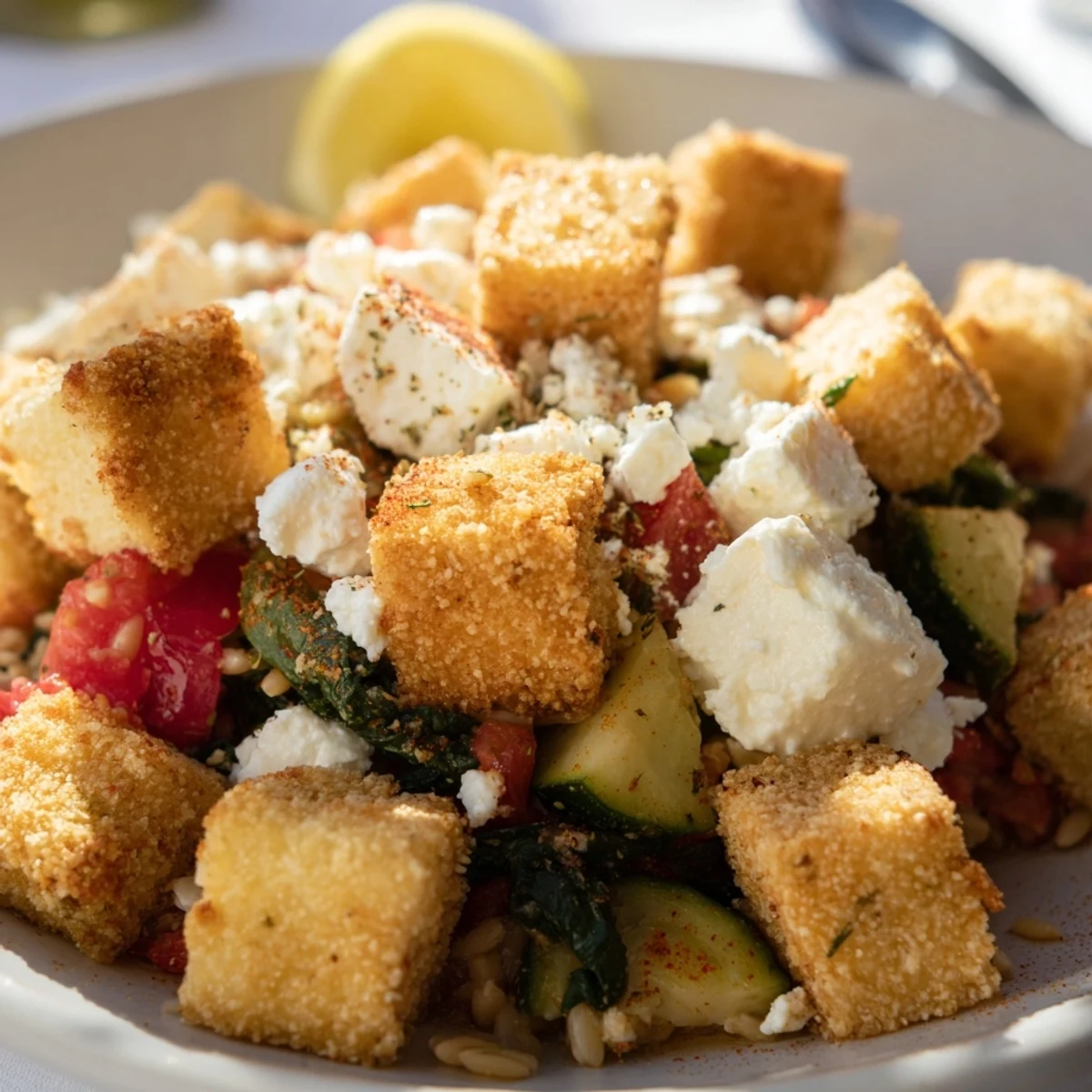 This flavorful Mediterranean Lamb and Orzo Supper shows off a hearty, one-pot family dinner.