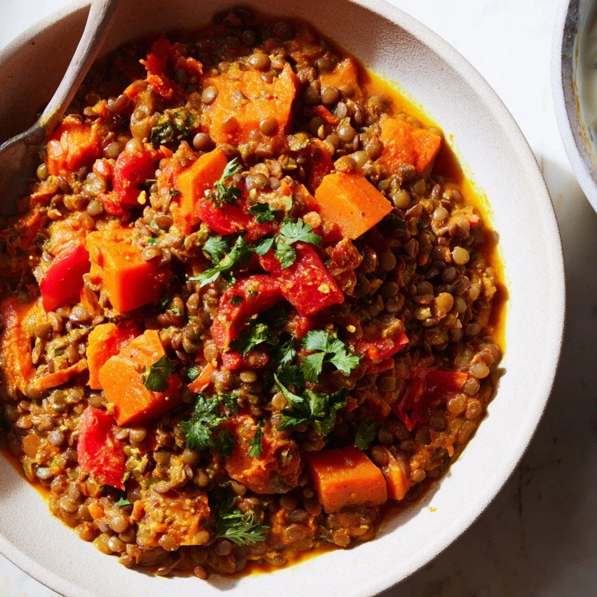 Wheat Hearty Lentil Curry