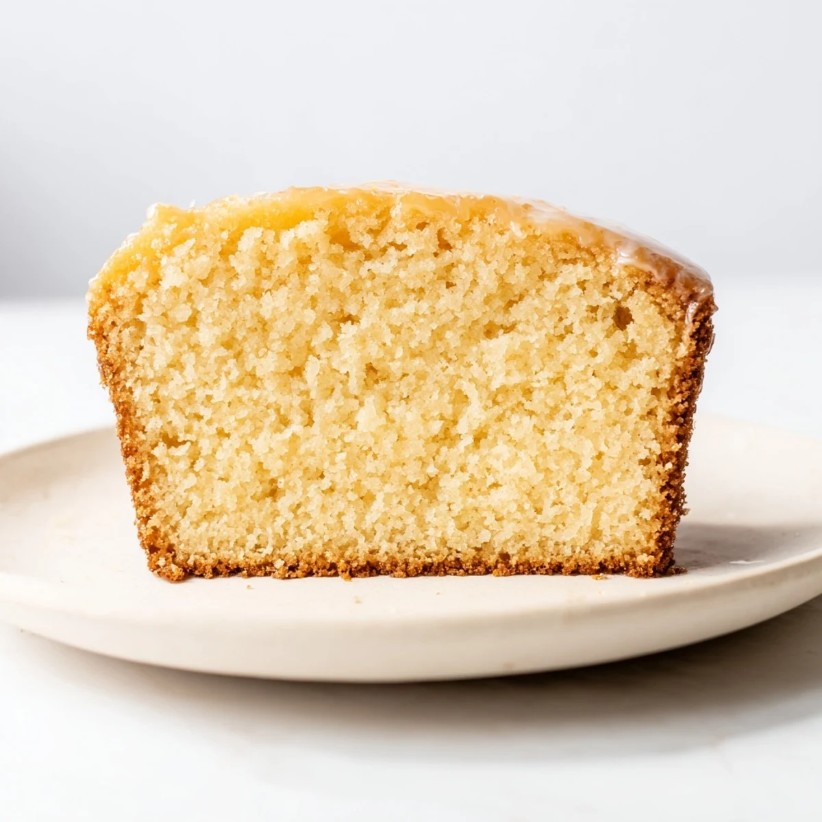 Golden, honey-drizzled Soft Glow Golden Honey Pound Cake, a moist and tender dessert for a sweet treat.