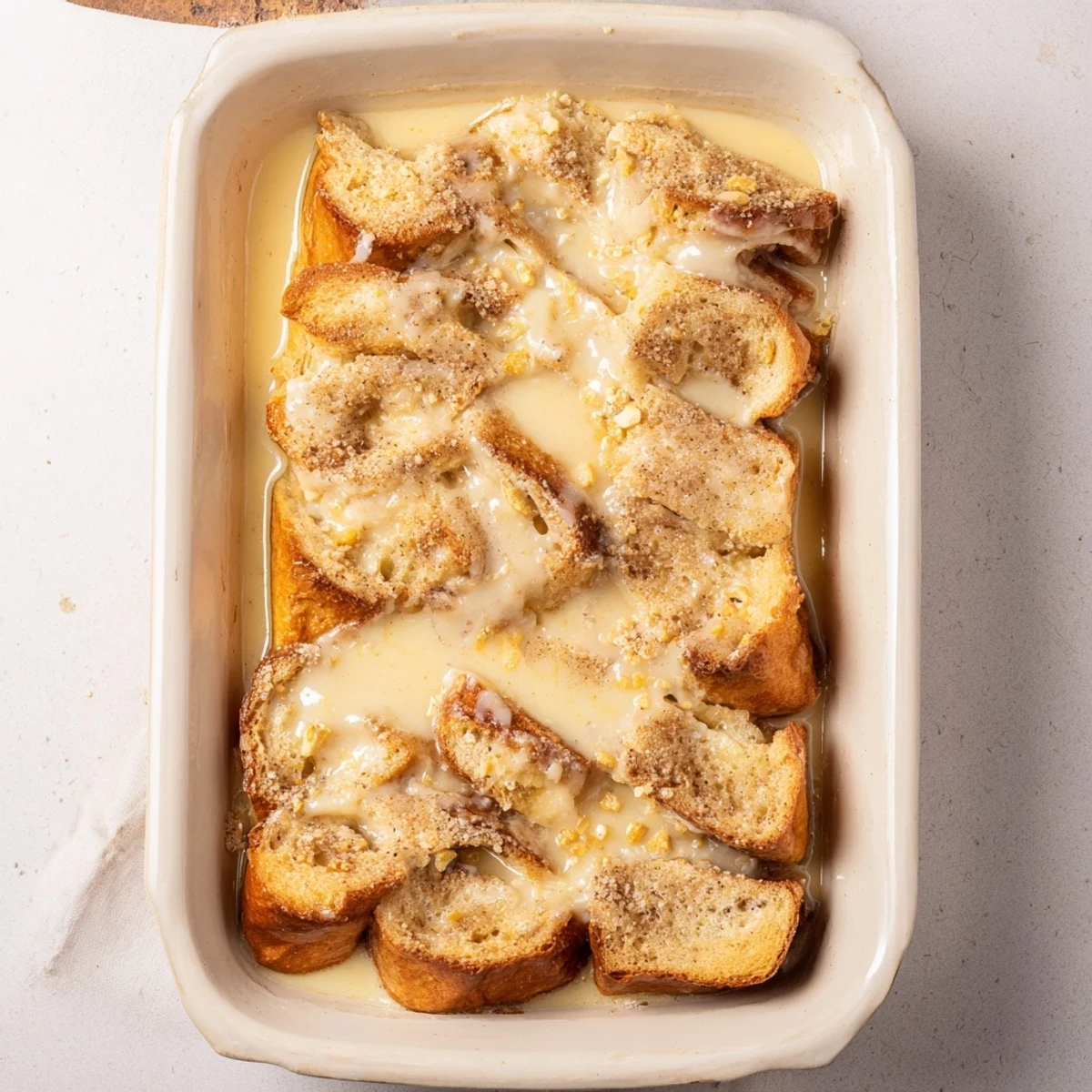 Soft Spice Baked French Toast