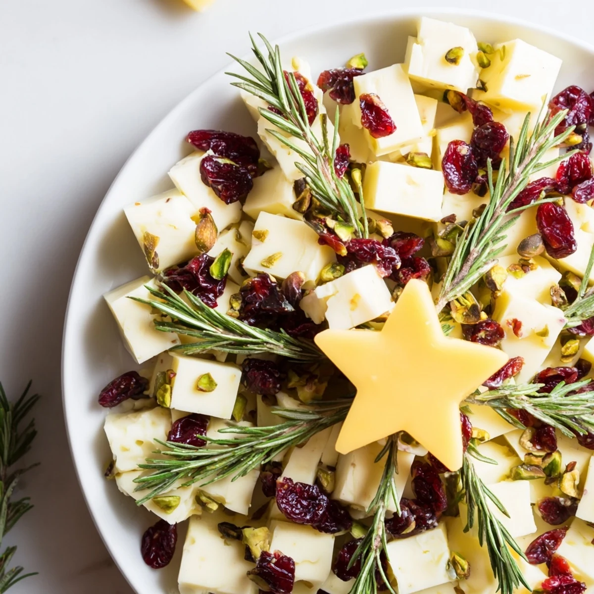 Cranberry White Cheddar Tree