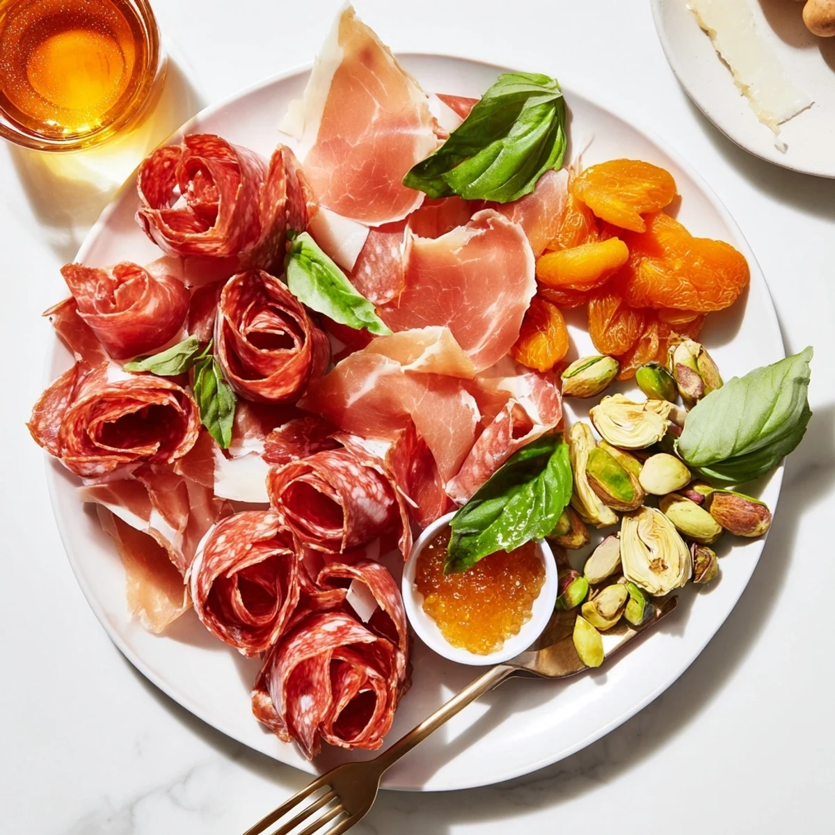 Prosciutto Rose Bouquet Board