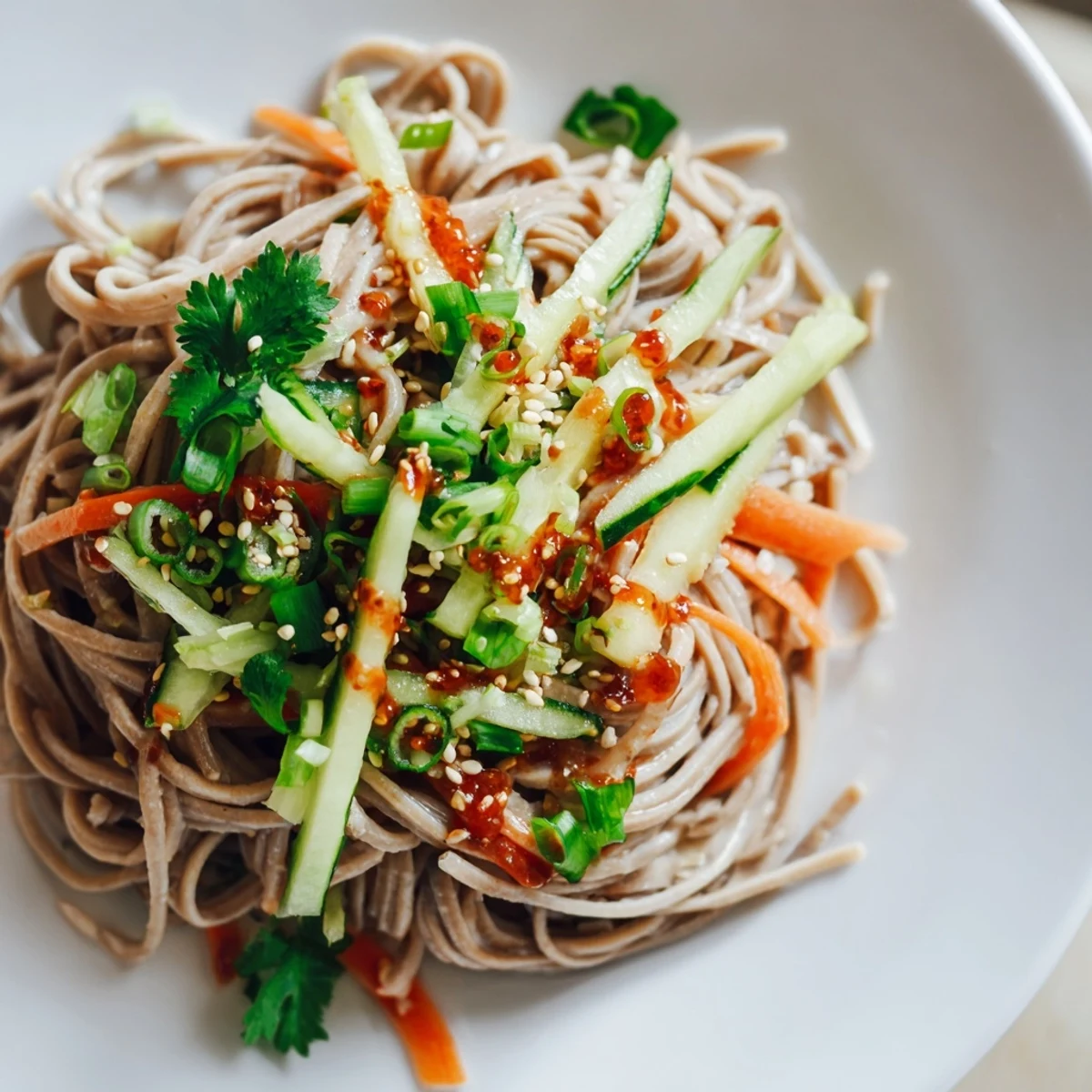 Enjoy a refreshing taste of these Chilled Noodle Lunch Cups, a quick and easy Asian-inspired lunch option.