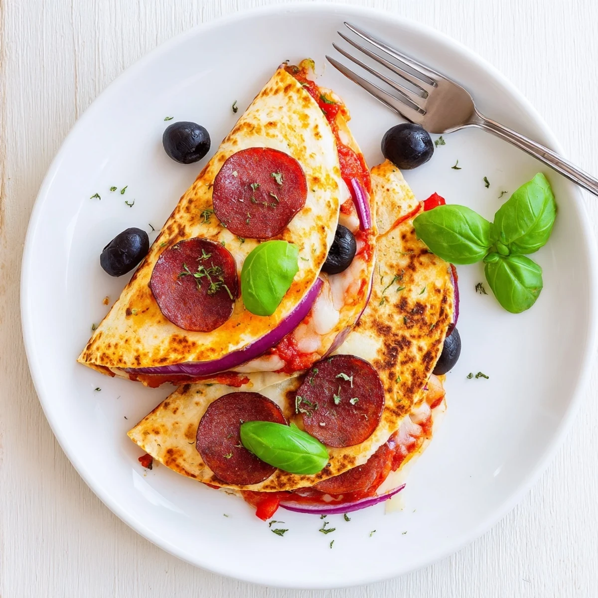 Tortilla Pizza Wrap Crispy