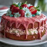 Spring Cake Floral Drip