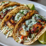 Coconut Lime Grilled Fish Tacos