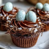Easter Nest Cupcakes
