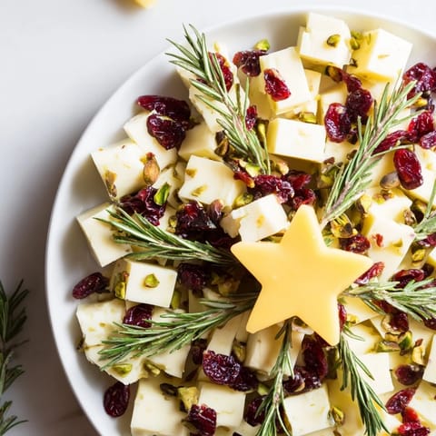 Cranberry White Cheddar Tree