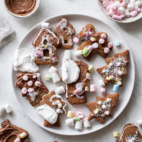 Sweet Board Gingerbread Village