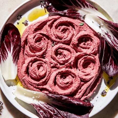 Velvet Rose Beet Hummus