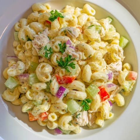 Chicken Macaroni Holiday Salad