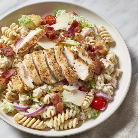 Chicken Caesar Pasta Salad