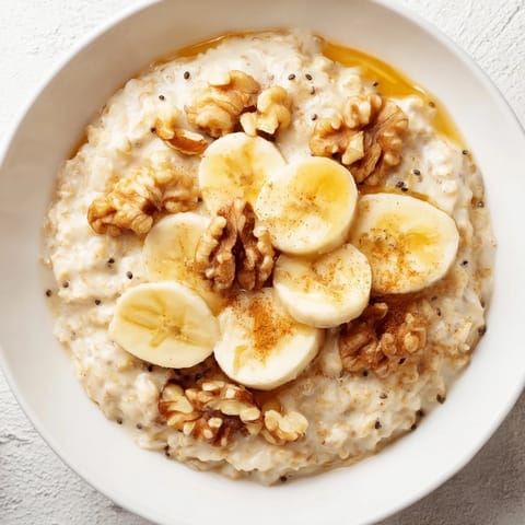 Microwave Banana Oats Bowl