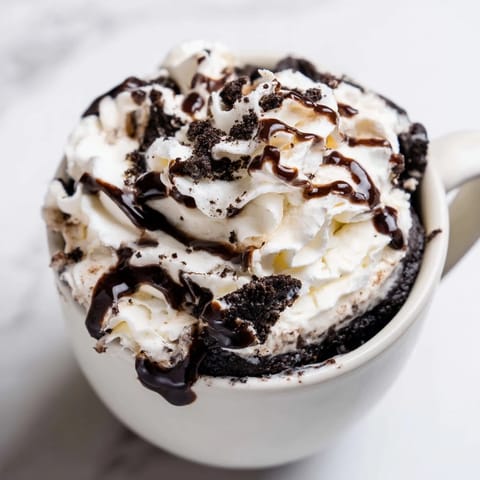 Oreo Mug Chocolate Cake