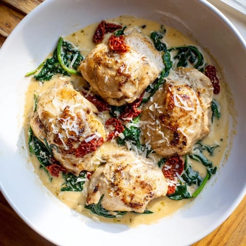 Creamy Tuscan Chicken Dish