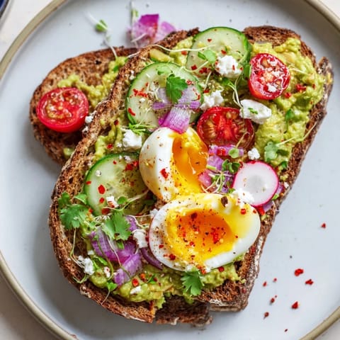 Loaded Avocado Toast Twist