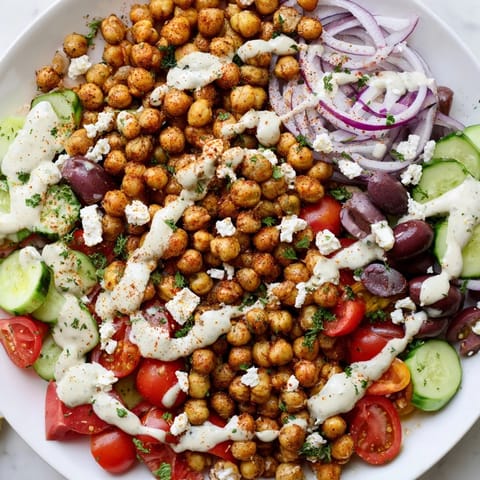 Mediterranean Chickpea Bowl