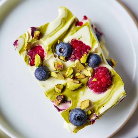 Frozen Yogurt Matcha Bark