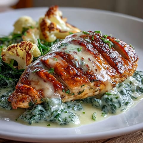 Keto Creamy Poblano Chicken