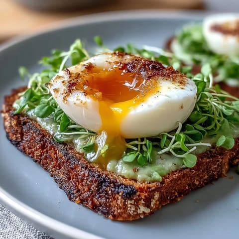 Avocado Toast Soft-Boiled Egg