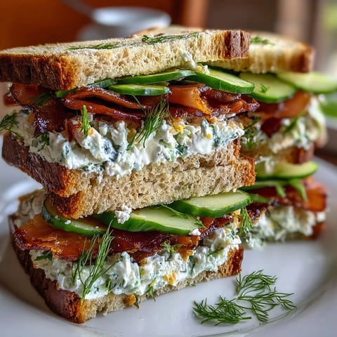 Kentucky Derby Tea Sandwich Trio with cucumber, egg salad, and ham on soft bread, arranged on a white platter.  