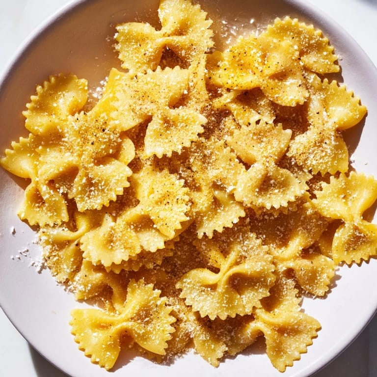 Close-up of golden Air Fryer Pasta Christmas Crack, offering a delicious crunch with every bite.