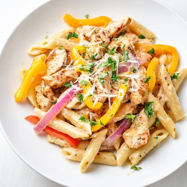Delicious and comforting bowl of Cajun Chicken Pasta, perfect for a flavorful weeknight meal.