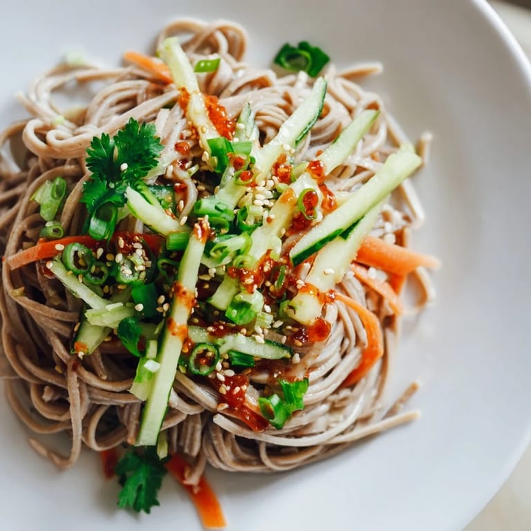 Enjoy a refreshing taste of these Chilled Noodle Lunch Cups, a quick and easy Asian-inspired lunch option.