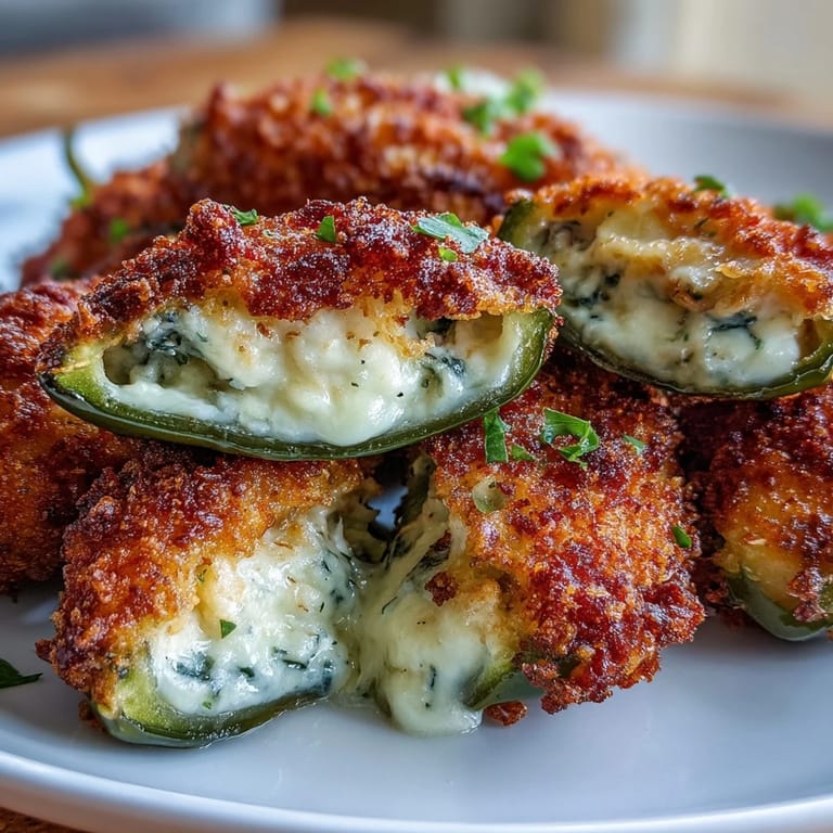 Cajun Crab Poppers with bubbly cheese filling and crisp breadcrumbs, arranged on a parchment-lined tray.