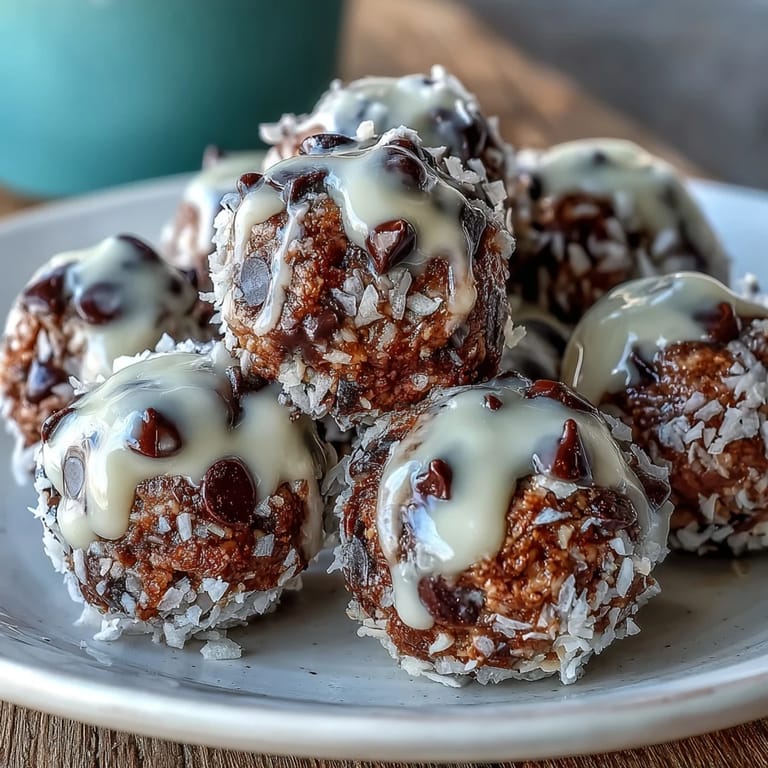 Easy homemade Moose Bites arranged on a plate, blending condensed milk and crunchy graham crumbs.