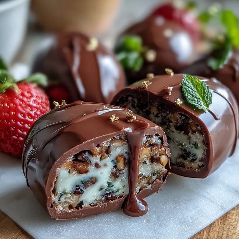 Elegant Dubai-inspired Easter eggs feature a vibrant strawberry-chocolate shell and rich, crunchy hazelnut filling for festive celebrations.