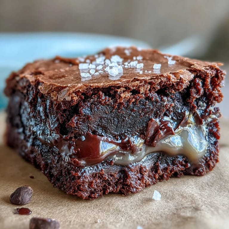 Homemade tahini chocolate brownies with a marbled swirl of sesame paste and rich cocoa, creating an irresistible dessert with every bite.